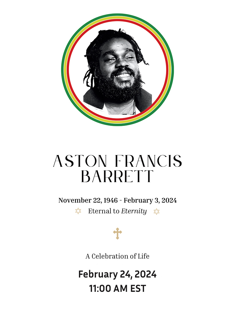 Aston 'Family Man' Barrett - A Celebration of Life 2024